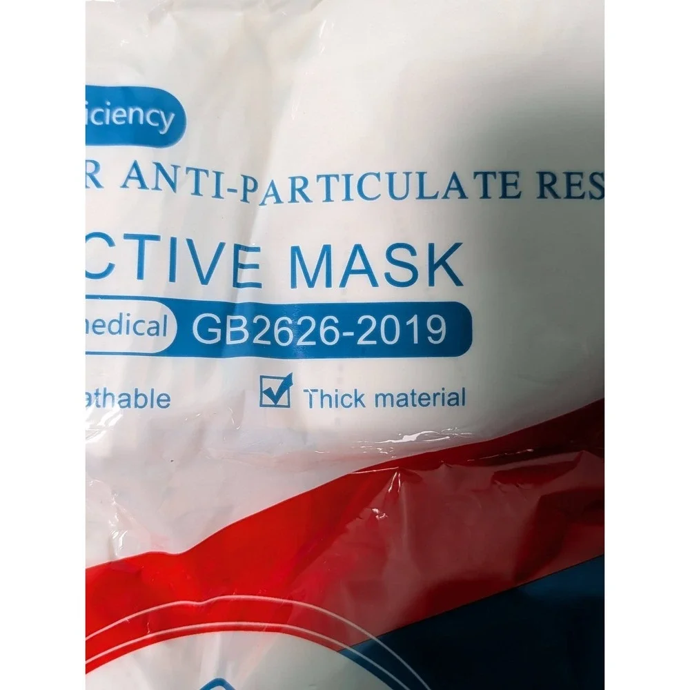 KN-95 Protective Fask Mask Non-Medical 50 Pcs Disposable Respirator